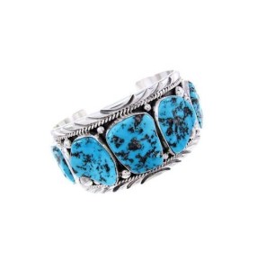 About the Turquoise Silver Bracelet