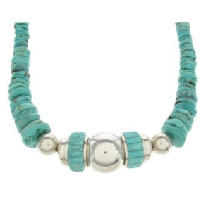 About the Turquoise Silver Necklace